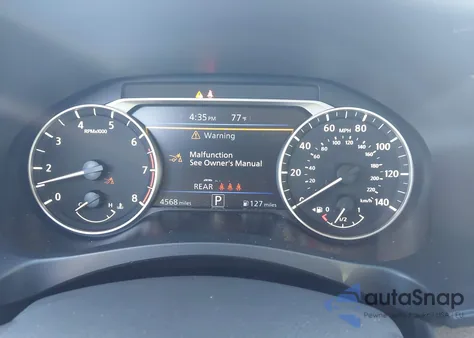 2025 Nissan Altima Sv Fwd from USA, damaged, VIN 1N4BL4DV2SN343384